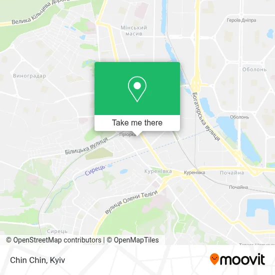 Chin Chin map