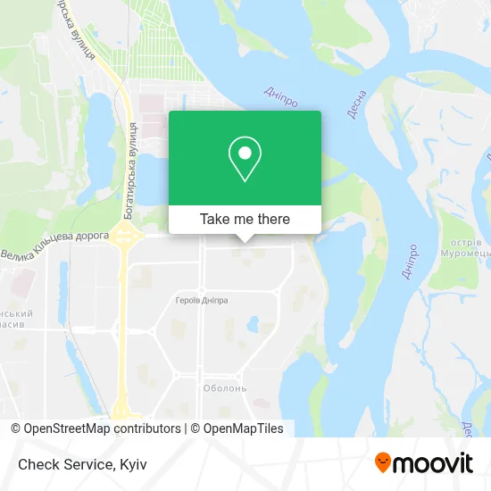 Check Service map