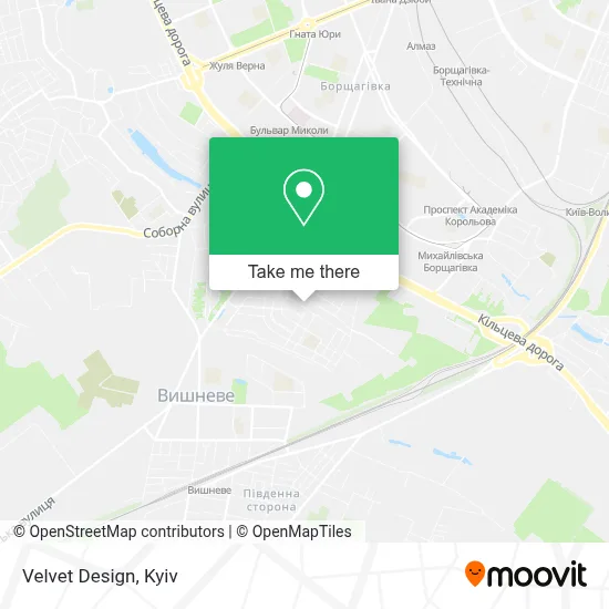 Velvet Design map
