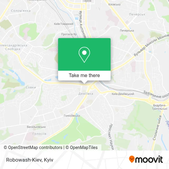 Robowash-Kiev map