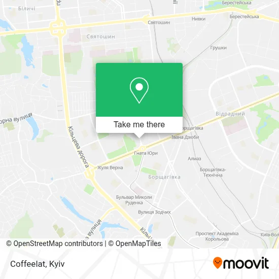 Coffeelat map