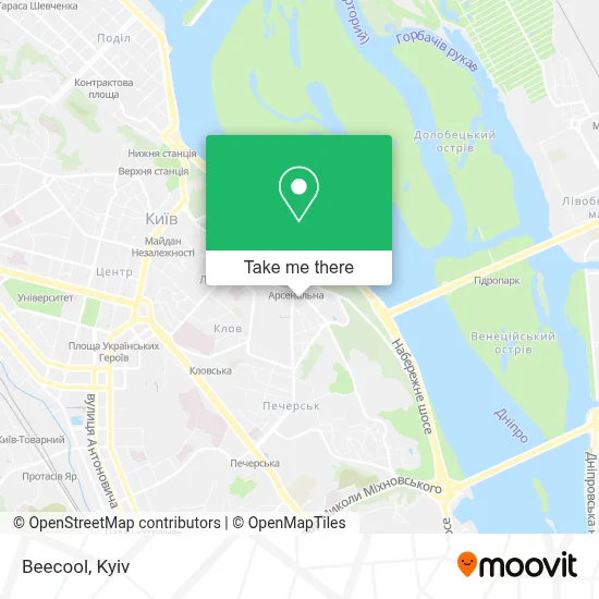 Beecool map