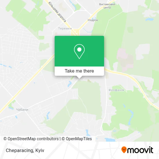 Cheparacing map