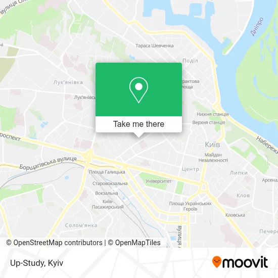 Up-Study map