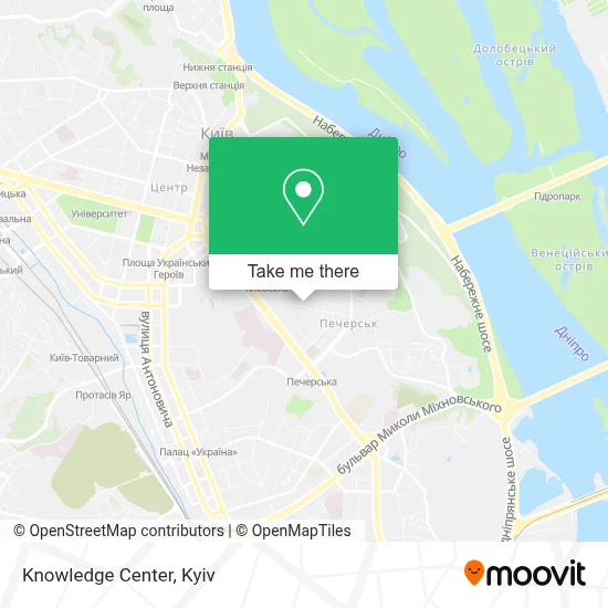 Knowledge Center map