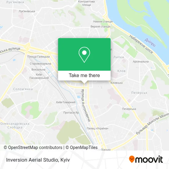 Inversion Aerial Studio map