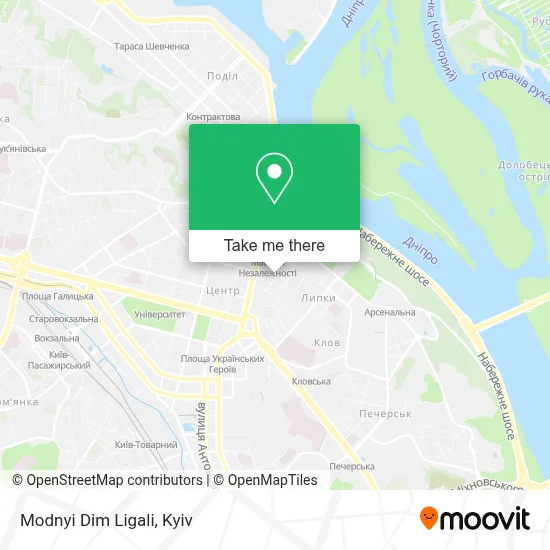 Modnyi Dim Ligali map