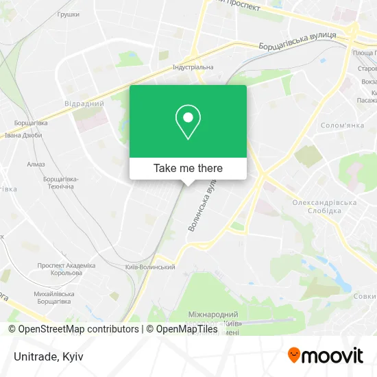 Unitrade map