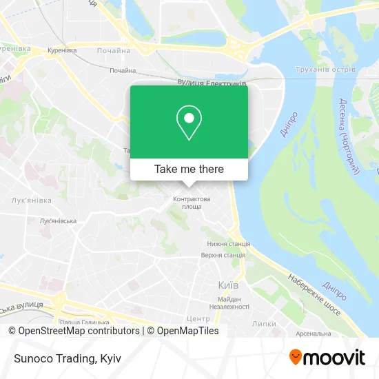 Sunoco Trading map