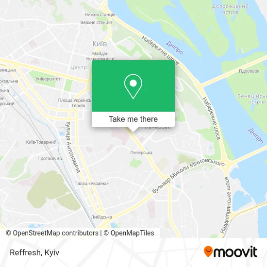 Reffresh map