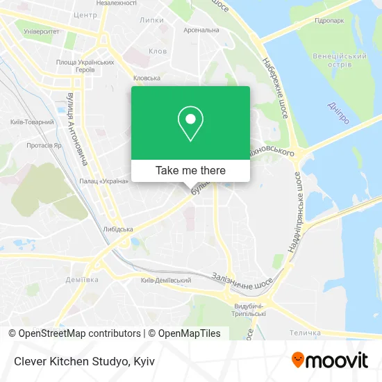 Clever Kitchen Studyo map