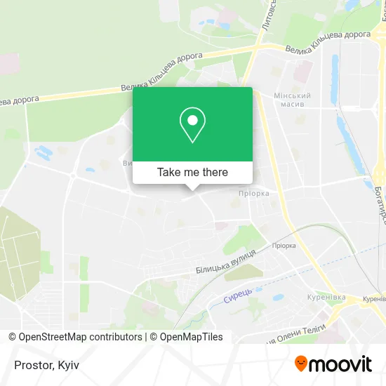 Prostor map