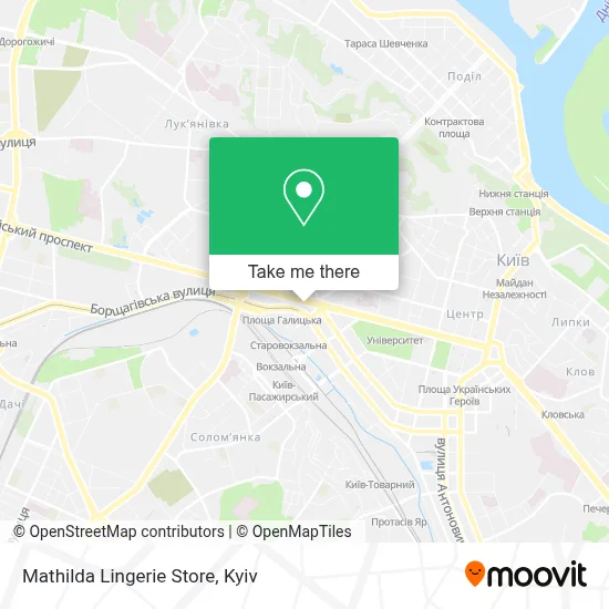 Mathilda Lingerie Store map