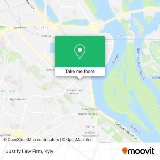 Justify Law Firm map
