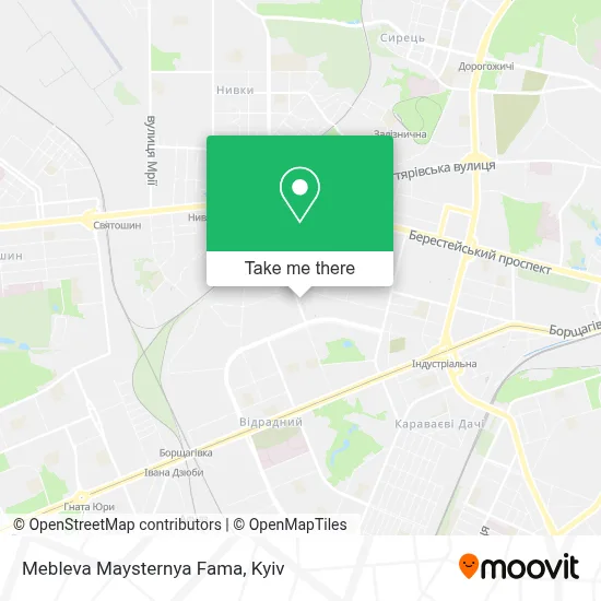 Mebleva Maysternya Fama map