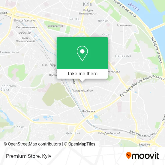 Premium Store map