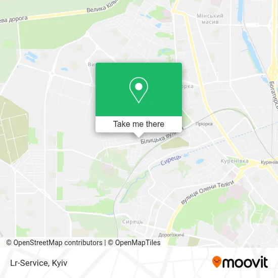 Lr-Service map