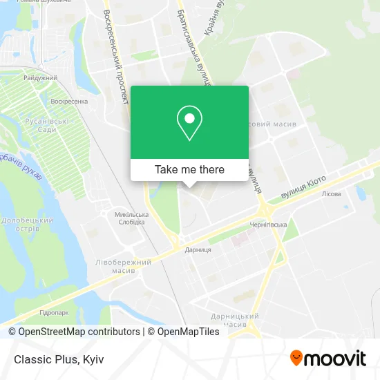 Classic Plus map