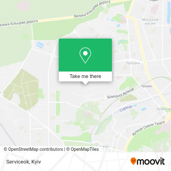Serviceok map