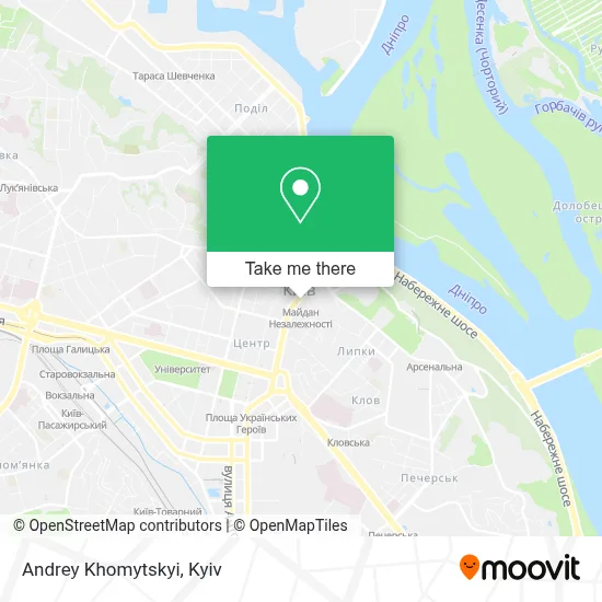 Andrey Khomytskyi map