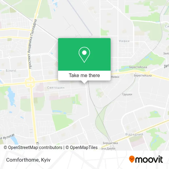 Comforthome map