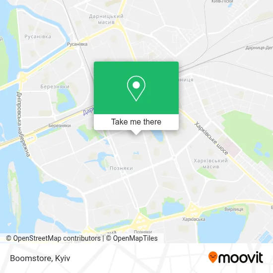 Boomstore map