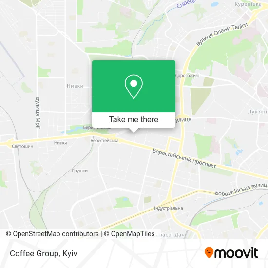 Coffee Group map