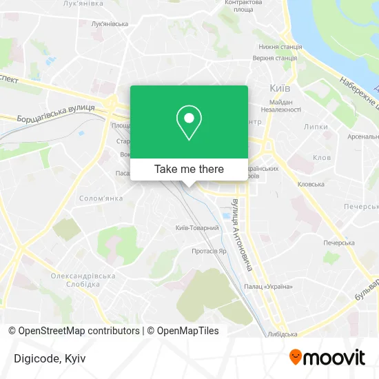 Digicode map