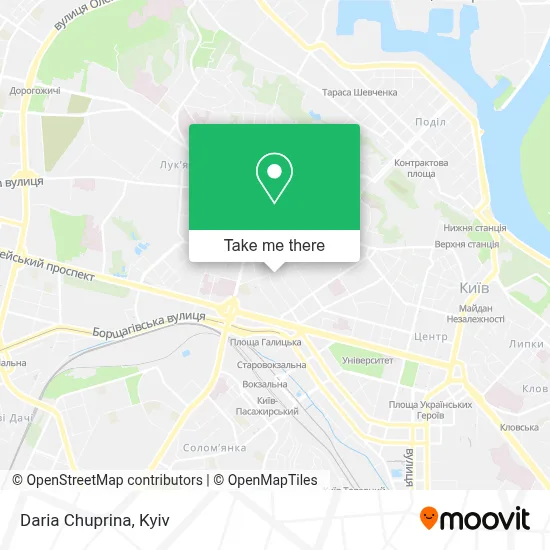 Daria Chuprina map