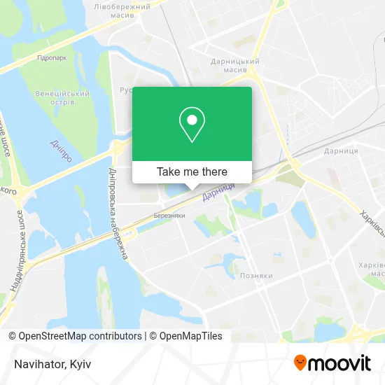 Navihator map