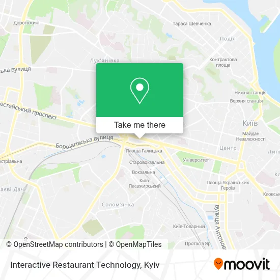 Interactive Restaurant Technology map