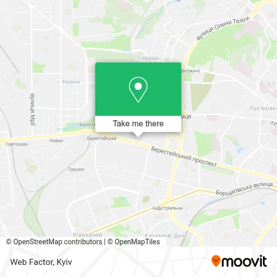 Web Factor map