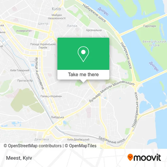 Meest map