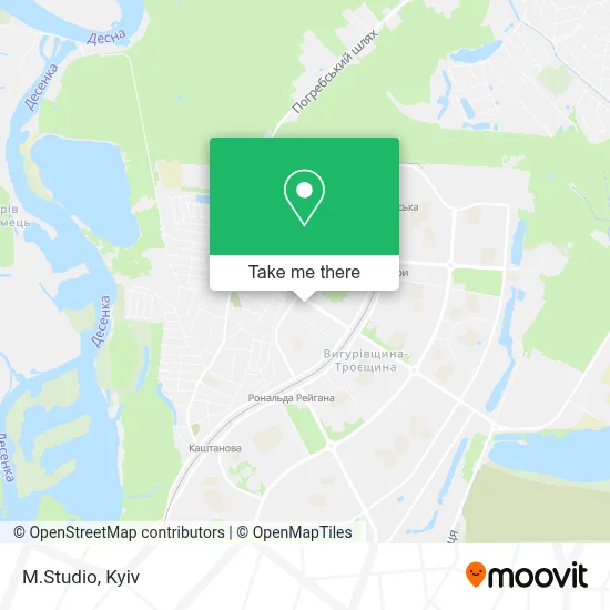 M.Studio map