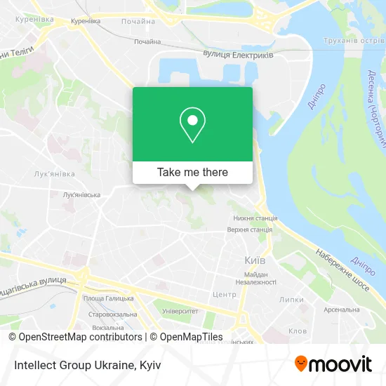 Intellect Group Ukraine map