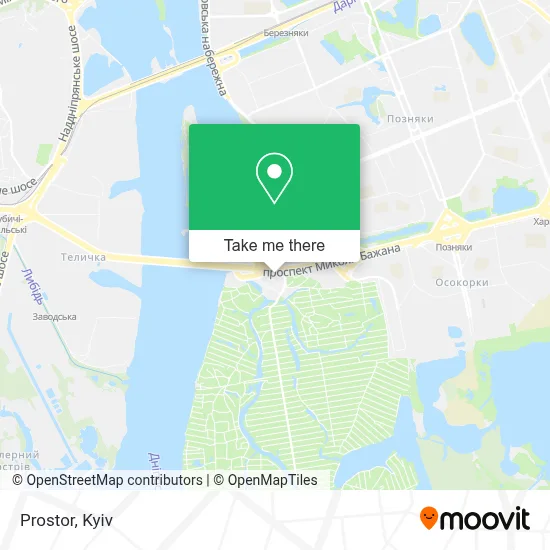 Prostor map