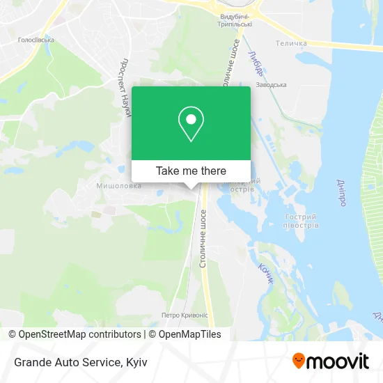 Grande Auto Service map