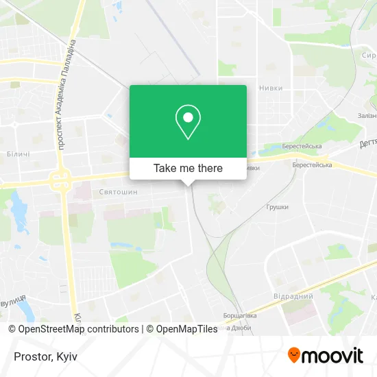 Prostor map