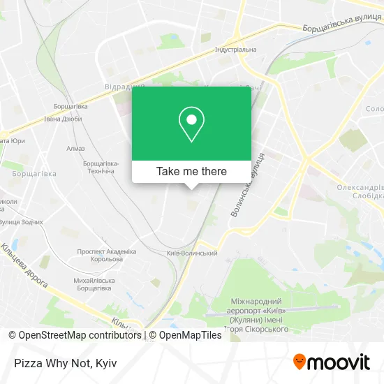 Pizza Why Not map