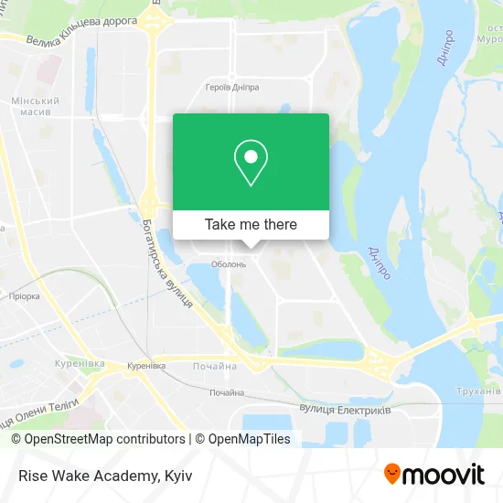 Rise Wake Academy map