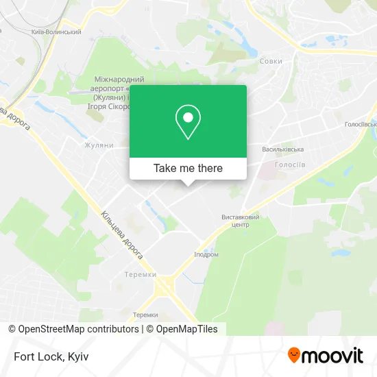 Fort Lock map