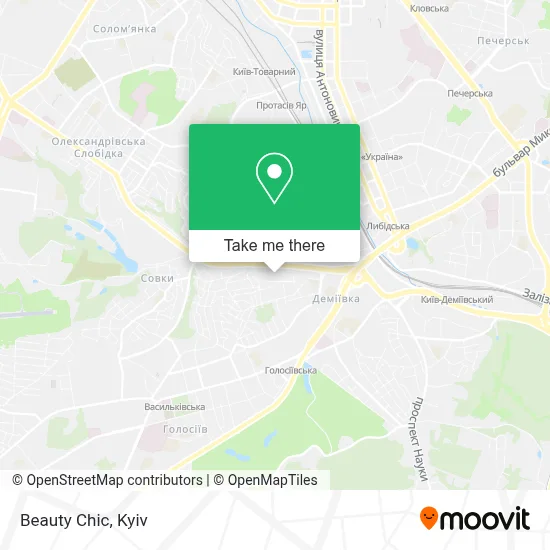 Beauty Chic map