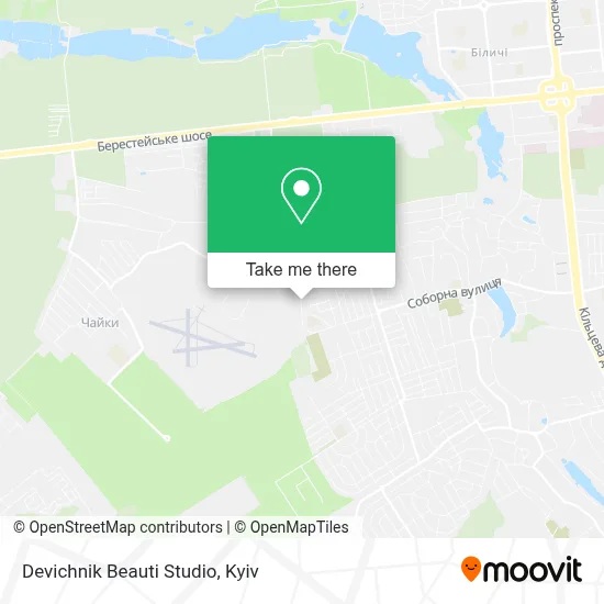 Devichnik Beauti Studio map