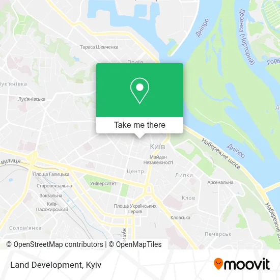 Land Development map