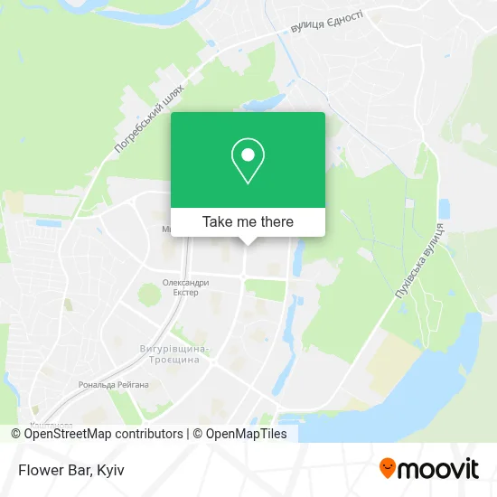 Flower Bar map