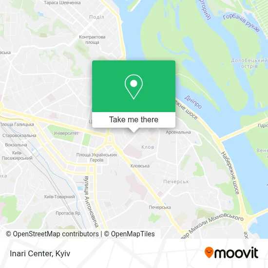 Inari Center map