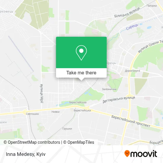 Inna Medesy map