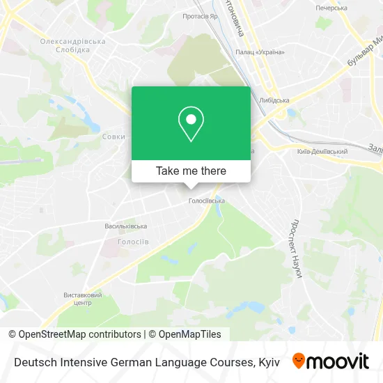 Deutsch Intensive German Language Courses map