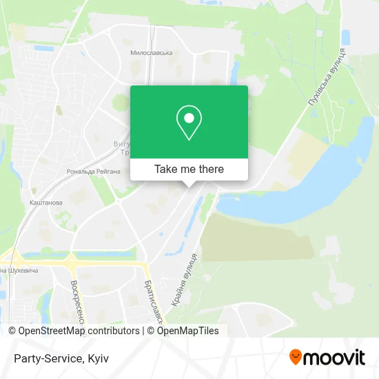 Party-Service map