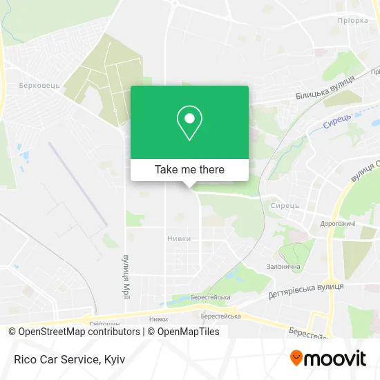 Rico Car Service map